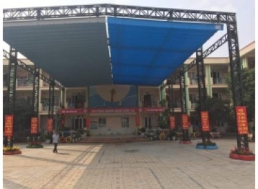 MÁI BẠT XẾP  XÃ TÂN PHÚ TRUNG CỦ CHI