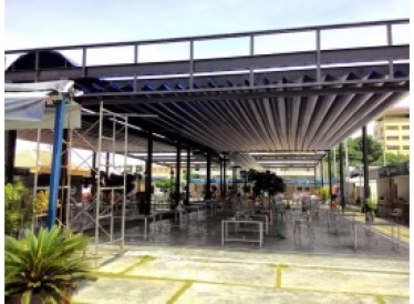 MÁI BẠT XẾP LONG AN