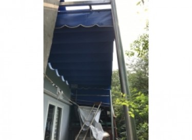 MÁI BẠT XẾP HÓC MÔN